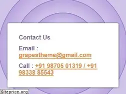 Sites similar to grapestheme.com