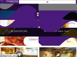 Sites similar to grapevinerestaurant.com