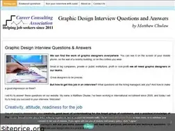 Sites similar to graphicdesigninterviewquestions.com