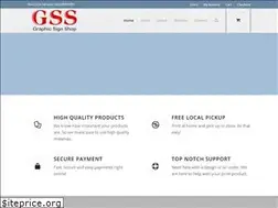 Sites similar to graphicsignshop.com