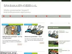 Sites similar to grasmaaier-kiezen.nl