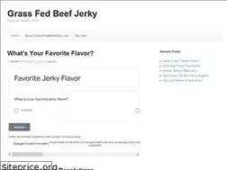 Sites similar to grassfedbeefjerky.com