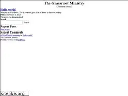 Sites similar to grassrootministry.org