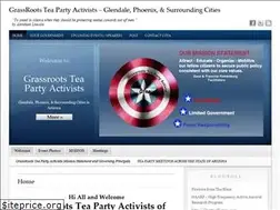 Sites similar to grassrootsteapartyactivists.com