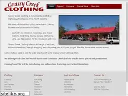 Sites similar to grassycreekclothing.com