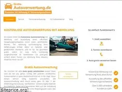 Sites similar to gratis-autoverwertung.de