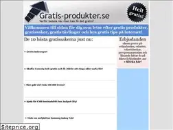 Sites similar to gratis-produkter.se