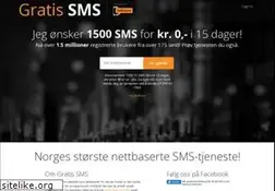 Sites similar to gratis-sms.no