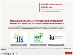 Sites similar to gratis-studienmaterial-anfordern.de