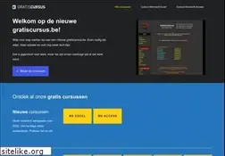 Sites similar to gratiscursus.be
