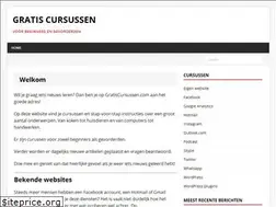 Sites similar to gratiscursussen.com