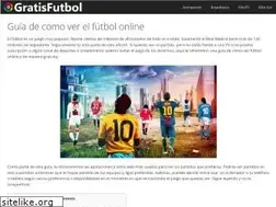 Sites similar to gratisfutbol.com
