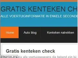 Sites similar to gratiskentekencheck.nl