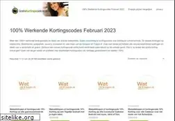 Sites similar to gratiskortingscode.nl