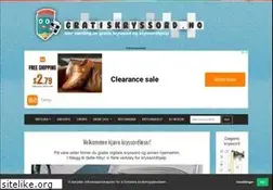 Sites similar to gratiskryssord.no