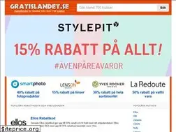 Sites similar to gratislandet.se