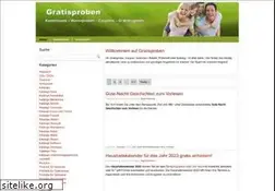 Sites similar to gratisproben.info