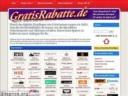Sites similar to gratisrabatte.de