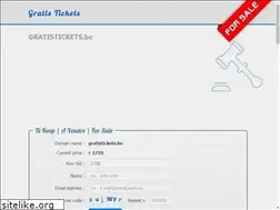 Sites similar to gratistickets.be
