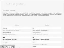 Sites similar to gratuit-gratuit.fr