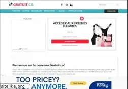 Sites similar to gratuit.ca