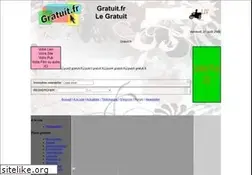 Sites similar to gratuit.fr