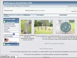 Sites similar to gravefinder.org