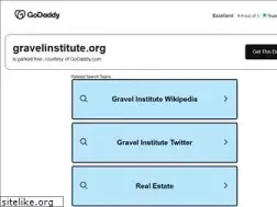 Sites similar to gravelinstitute.org