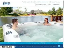 Sites similar to gravespoolsandspas.com