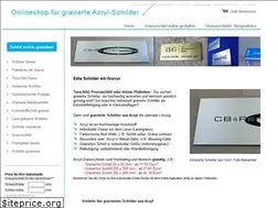 Sites similar to gravierte-acryl-schilder.de