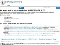 Sites similar to gravitsapa.info