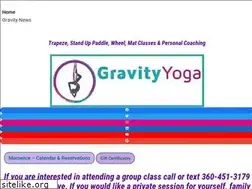 Sites similar to gravityyogaolympia.com
