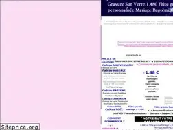 Sites similar to gravure-sur-verre-mariage-bapteme.com