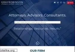 Sites similar to gray-robinson.com