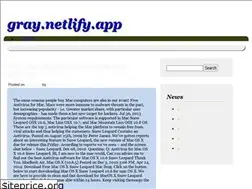 Sites similar to gray.netlify.app