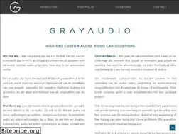 Sites similar to grayaudio.nl