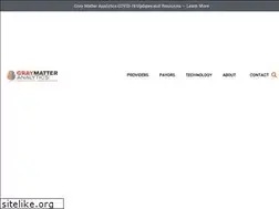 Sites similar to graymatteranalytics.com