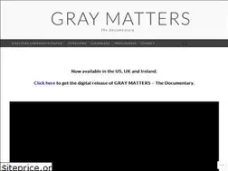 Sites similar to graymattersthedoc.com