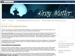 Sites similar to graymatterwow.blogspot.com