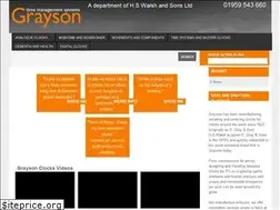 Sites similar to graysonclocks.com