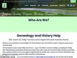 Sites similar to graysonheritage.org