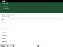Sites similar to graysonhs.org
