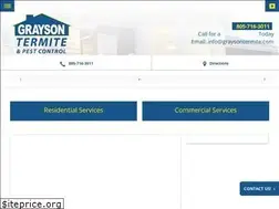 Sites similar to graysontermite.com