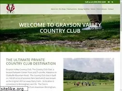 Sites similar to graysonvalleycc.com