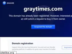 Sites similar to graytimes.com