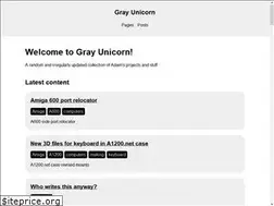 Sites similar to grayunicorn.com