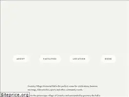 Sites similar to grazeleyvillagehall.org.uk