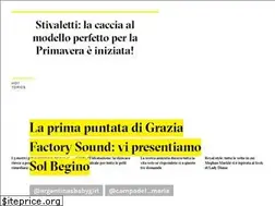 Sites similar to grazia.it