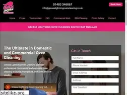 Sites similar to greaselightningovencleaning.co.uk