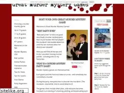 Sites similar to great-murder-mystery-games.com